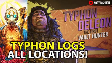 WHERE TO FIND ALL TYPHON LOGS + DEAD DROP CHESTS .